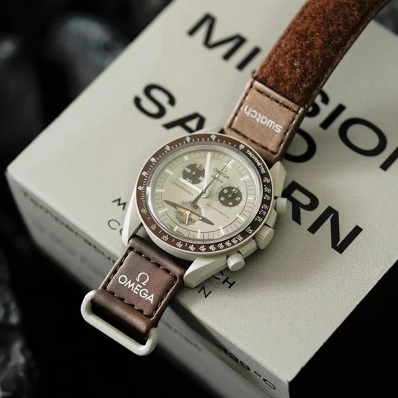 The new Swatch x Omega Jupiter Moon Mission watch